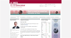 Desktop Screenshot of etf.morningstar.com
